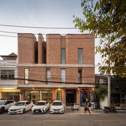 The building act as part of the street | Rungkit Charoenwat
