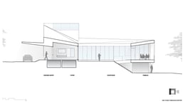 Section Through the Entry | Marlon Blackwell Architects