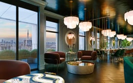 Torre Velasca_Render of the 18th floor (restaurant) | Hines Italy
