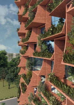 SINGLE & DOUBLE HEIGHT BALCONIES | Sanjay Puri Architects