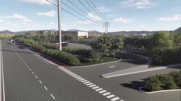 WHD and truck parking perspective view | Riccardo Urso