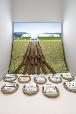 Layers: Overall View of Installation in Room | Chiara Becattini