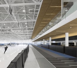 ice rink and running track | Stephane Groleau