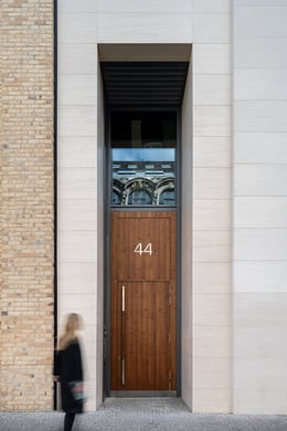 Detail of the entrance of house 44. | Ilya Ivanov