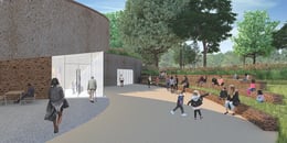 Outdoor amphitheater classroom | ikon.5 architects
