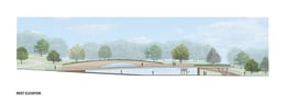 West elevation | ikon.5 architects