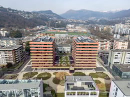 Aerial View of Parco Brentani | © Michel Passos Zylerberg