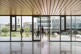 View from laboratory to outdoor gallery | Renzo Rebagliati