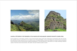 Lonavala, a hill station in the Sahyadris, is the nearest and most popular weekend retreat for the residents of Bombay due to natural topography, cooler+drier climate, verdant landscapes and history. | Malik Architecture
