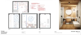 Executive and render master bathroom | Courtesy of Icona Architetti Associati