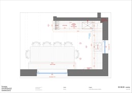 Kitchen plan | Courtesy of Icona Architetti Associati