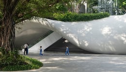 close up view of east entrance | YuPei&Reform
