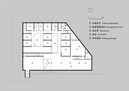 Supporting Office Floor Plan -1F | ©NODE