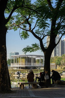 Leisure Space with Greenery | Photographer: Zhang Chao