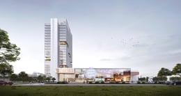 Perspective view along the street | gad