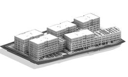 palas campus axonometric | yazgan design