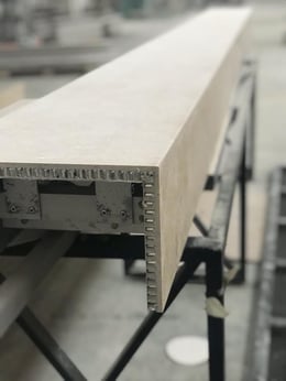 palas campus facade stone procution | 