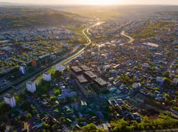 palas campus aerial | bird eye view iasi