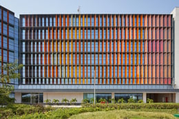 The campus integrates smart building controls crucial for optimizing energy usage and facilitating real-time monitoring & adjustment of environmental parameter | Paul Raftery