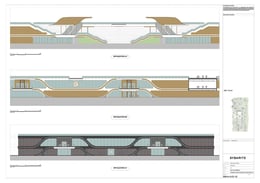 SKP Chengdu North and South Elevations | Courtesy of Sybarite