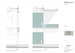 SKP Chengdu North East Façade Sections | Courtesy of Sybarite