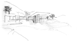 Perspective sketch | Field Architecture