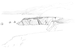 Cliff sketch | Field Architecture