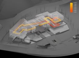 Three-dimensional relationship of main visiting streamlines | Lab.C.