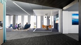 Huddle Room View 2 | DyeLot Interiors