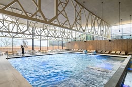 Wellness Vodian - wellness pool area | Miran Kambič
