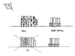 Draft sketch elevations | ©AF517/Alfonso Femia