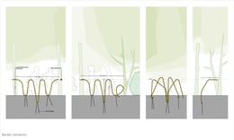 Border elements details | Arbau Studio + Camilla Zanarotti