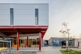 EB Workshops - Side Facade | Arturo Arrieta