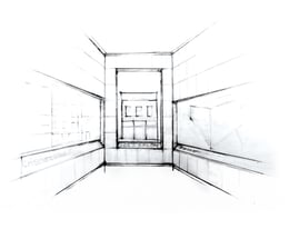 Conceptual Sketch of Installation | Louise Braverman