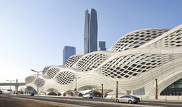 KAFD Metro Station | Photograph by Hufton+Crow