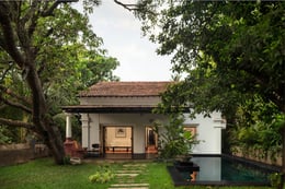 Front elevation blending with the village setting | Saurabh Suryan