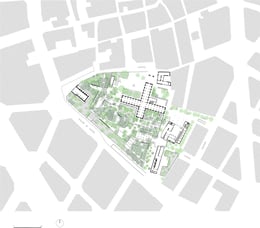 Gardens of the Hospital in Valencia