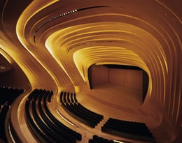 Heydar Aliyev Center, Zaha Hadid Architects | © Helene Binet