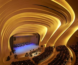 Heydar Aliyev Center, Zaha Hadid Architects | © Hufton + Crow