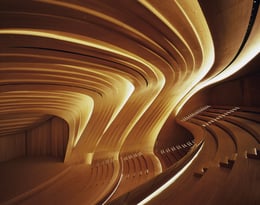 Heydar Aliyev Center, Zaha Hadid Architects | © Helene Binet