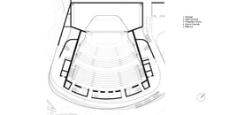 First Floor Plan | © Zaha Hadid Architects