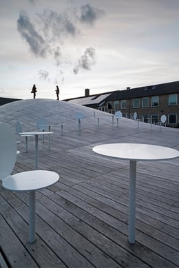 Istituto d’istruzione Gammel Hellerup di BIG | © Jens Lindhe