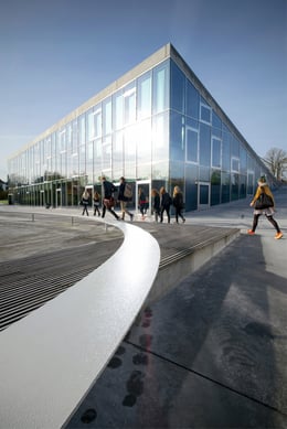 Gammel Hellerup High School by BIG | © Jens Lindhe