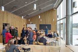 Istituto d’istruzione Gammel Hellerup di BIG | © Jens Lindhe