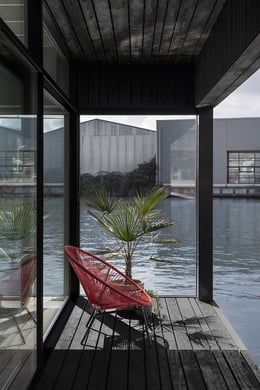 Sustainable living in a floating village