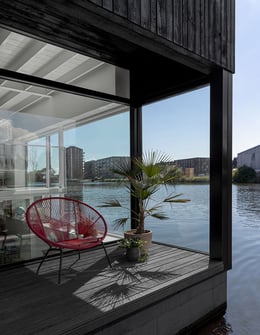 Sustainable living in a floating village