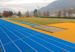 Riqualificazione dell'impianto di atletica leggera Campo "Covi e Postal" di Trento | Courtesy of Vittorio & Associati