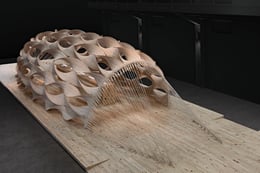 Reviving the Culture of Weaving as a Modus Operandi | Terroir. A mobile cultural space that embodies the intimacy of hand-making and promotes a circular economy while reconnecting with the land and the environment. © Abeer Seikaly and Rami Mansour, 2022