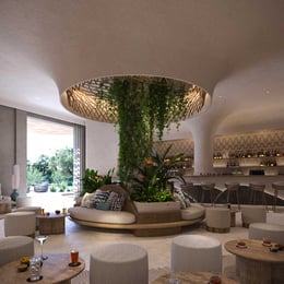 Valtur Gallipoli Beach Resort - De.Tales with Fernando Longo Architetto | Rendering courtesy of Valtur and studio De.Tales