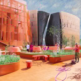 BRIJ Cultural Centre, CRAB Studio, visualisation | Courtesy of CRAB Studio
